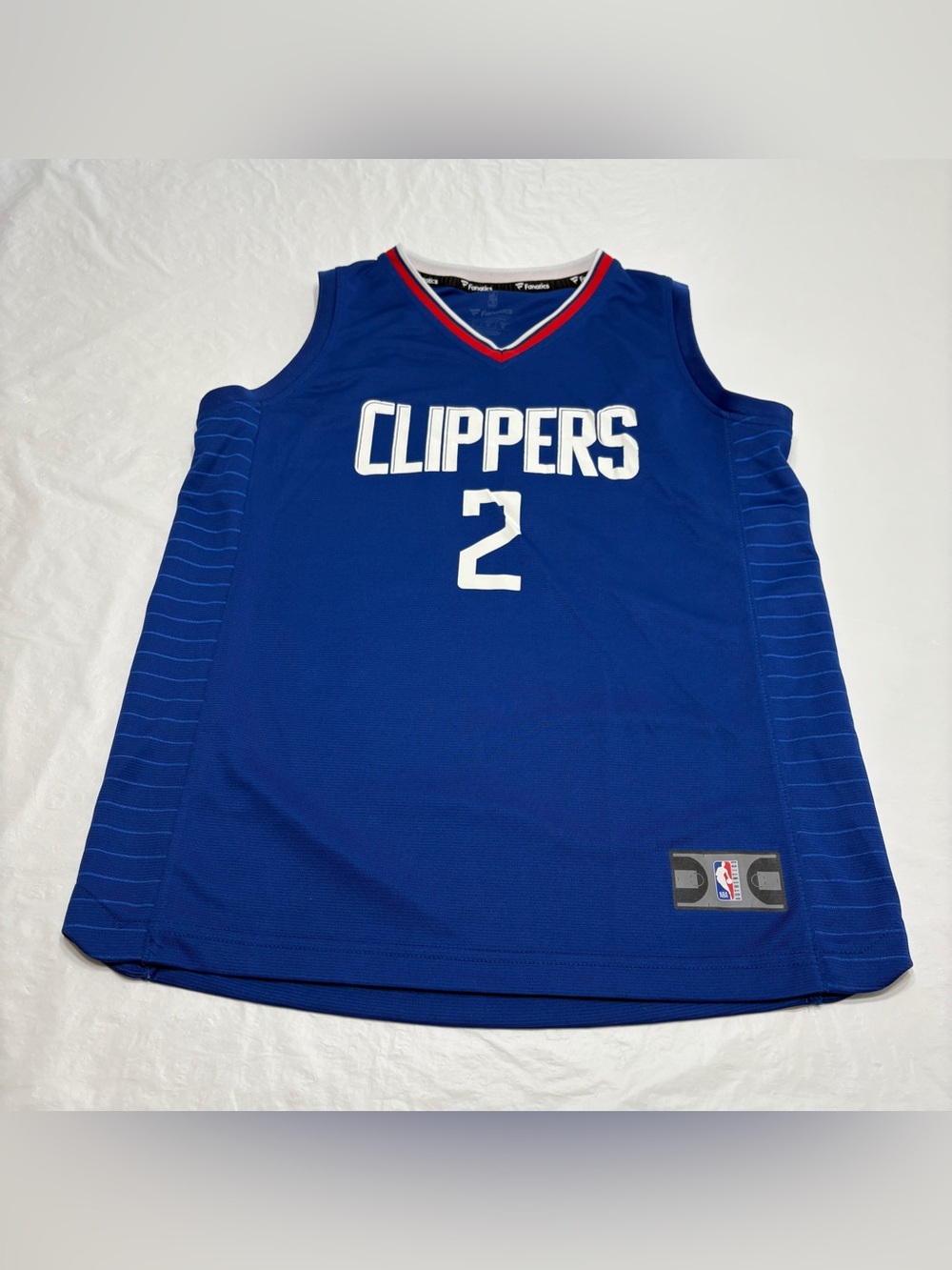 Fanatics NBA Los Angeles Clippers Kawhi Leonard #2 Jersey Youth Boys Large